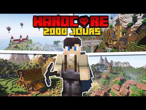 J'ai Survécu 2000 Jours En Hardcore Sur Minecraft [Film Complet]