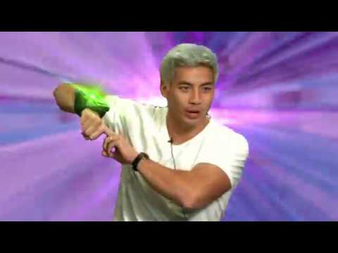 Power Rangers HyperForce Green & Silver Fanmade Morph