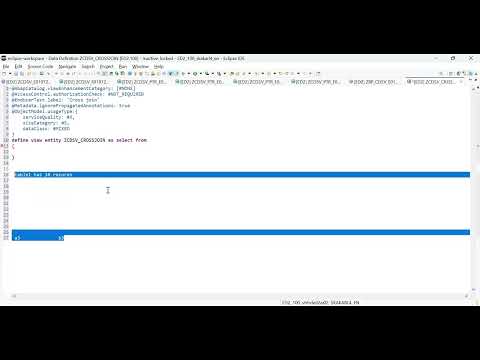 Cross Join in CDS Views Part27