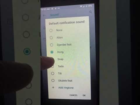 Wiko U307AS Notifications