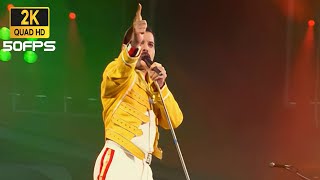 Queen - One Vision (Live at Wembley Stadium 1986) Freddie Cam + Real audio! HD 50fps