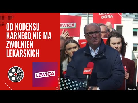 Włodzimierz Czarzasty: Od Kodeksu Karnego nie ma zwolnień