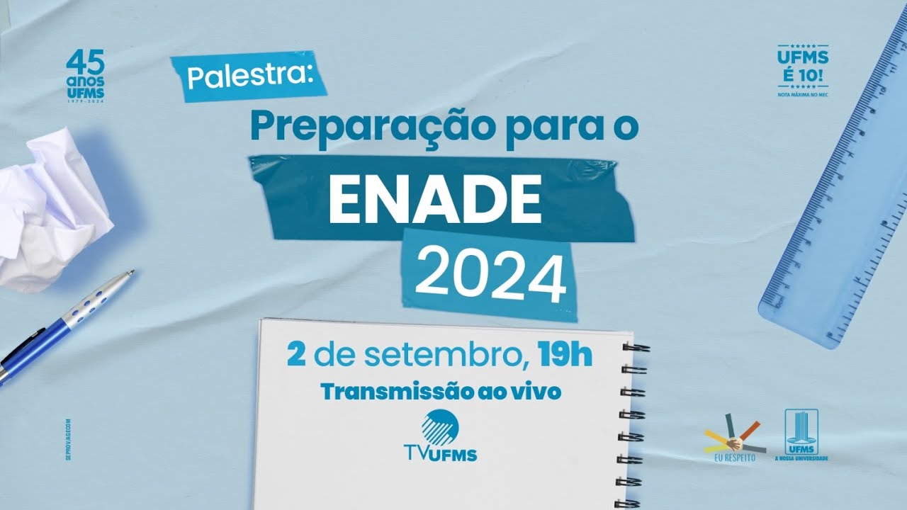 Palestra de preparação para o Enade 2024