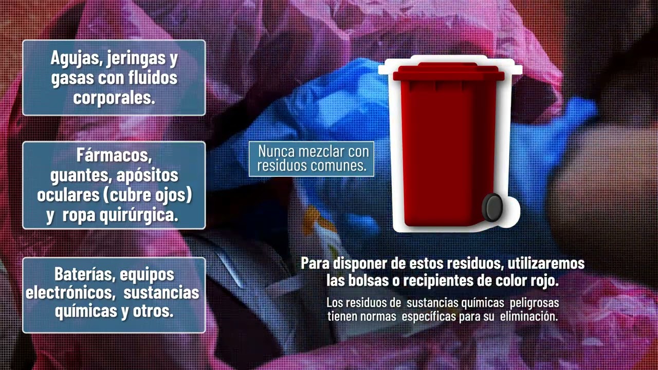 5. WASH – Gestión de residuos: residuos peligrosos