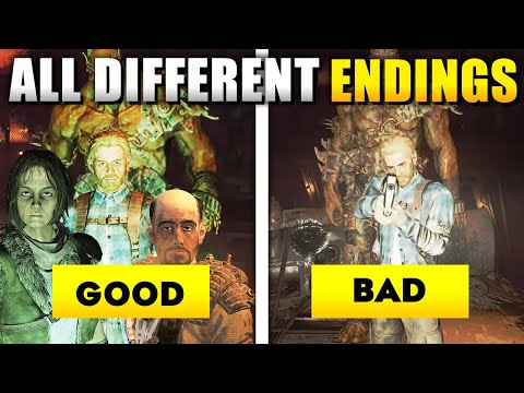 Fallout 76 All Different Endings in Burning Springs Main Story Quest (Good Ending vs Bad Ending)