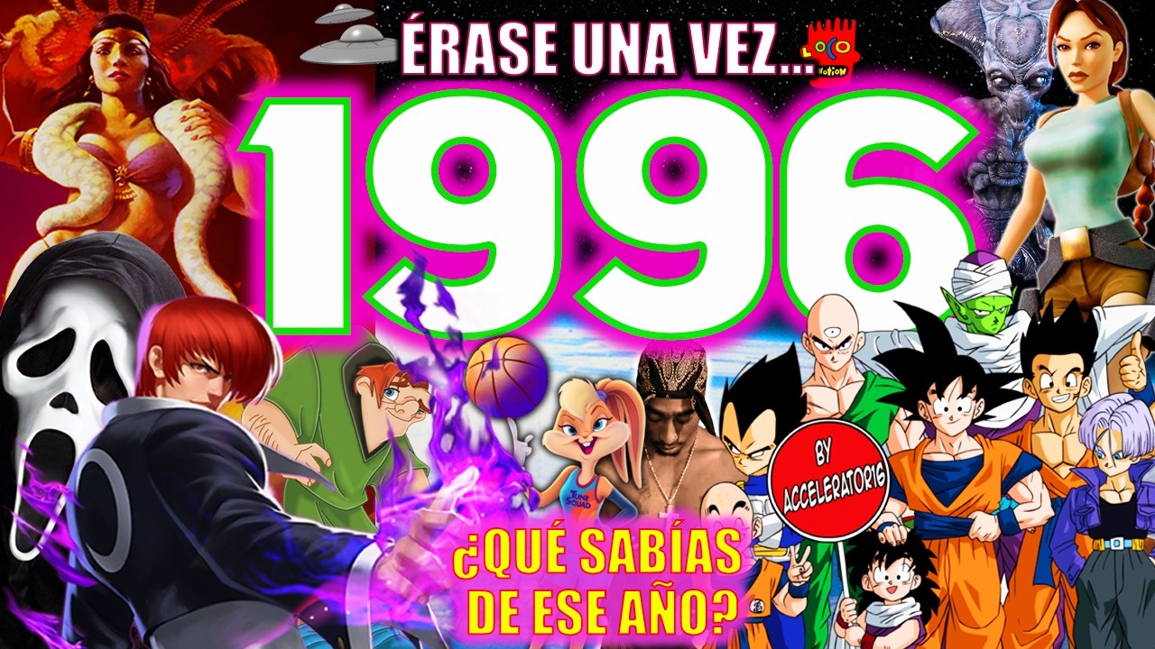 ÉRASE UNA VEZ 1996 EMPIEZA LA INVASIÓN ANIME