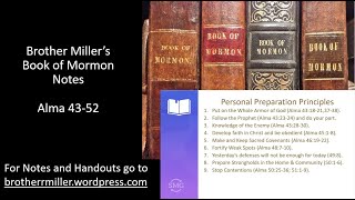 Come, Follow Me - Alma 43-52