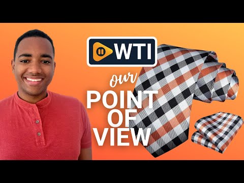 HISDERN Mens Ties Plaid Tie and Pocket Square Set Classic Woven Formal Checkered Neckties & Handkerchief Wedding Party B-orange & Black & White - WTI product video review