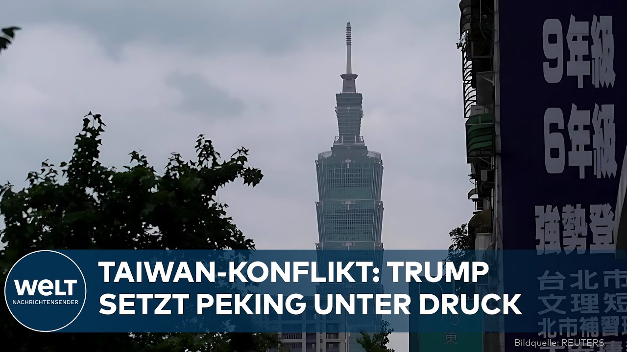 TAIWAN-KONFLIKT: Setzt Donald Trump mit einem Anruf bei Präsident Lai Ching-te Peking unter Druck?