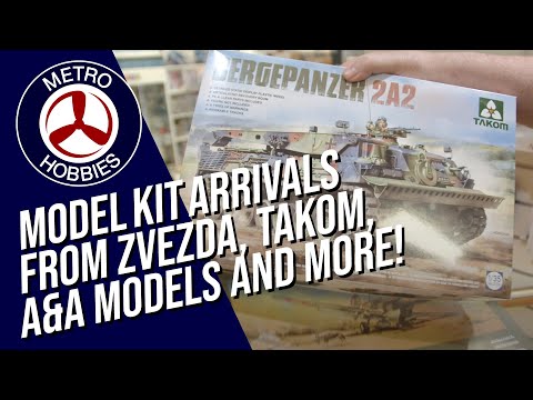Model Kit News at Metro Part 3 | Heaps of New Takom, Airfix, Zvezda, and much more!