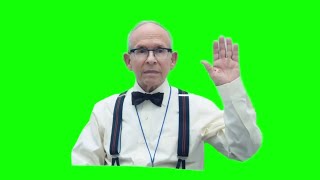 Severance Mark W. "why are you a child?" green screen