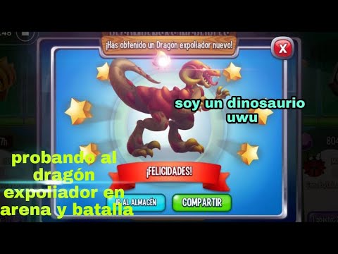 probando el expoliador dragon city uwu