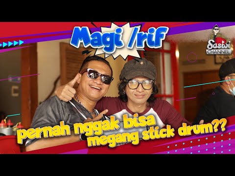 MAGI /RIF || ANTARA RED PINKY DAN RIF, PERNAH NGGAK BISA MEGANG STICK DRUM⁉️