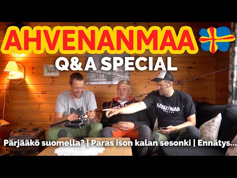 Ahventa Ahvenanmaalta - vastaamme seuraajien kysymyksiin