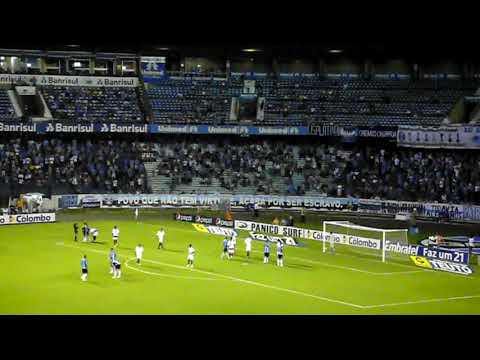 #DaArquibancada - Grêmio 3x0 Inter-SM (Gauchão 2010, 2.º turno, Estádio Olímpico, 14.03.2010)