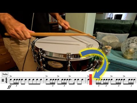 Peter and The Wolf, Op. 67 March Snare (With Sheet Music)