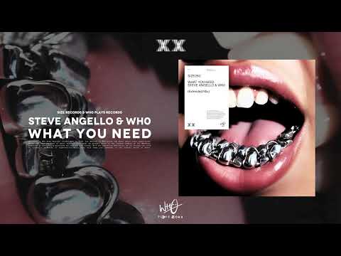 Steve Angello & Wh0 - What You Need [Size Records & Wh0 Plays Records]
