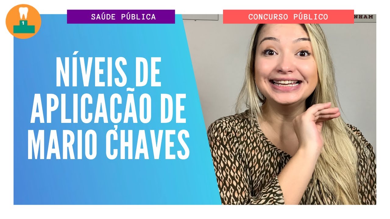 NÍVEIS DE APLICAÇÃO DE MARIO CHAVES [CONCURSO PÚBLICO]