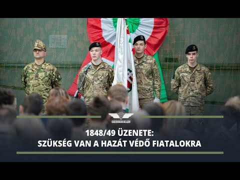 1848/49 üzenete: szükség van a hazát védő fiatalokra