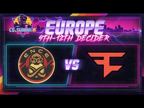 ENCE vs FaZe (Dust 2) - cs_summit 6 Online: EU Playoffs - Game 1