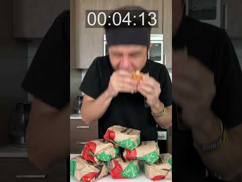 Fastest Whopper Ever Eaten.