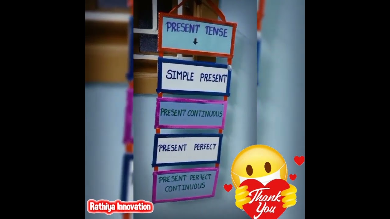 Flow chart model | B.Ed teaching Aid | @Rathiya_Innovation | shorts | Tense