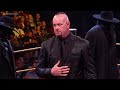 Undertaker Hall of fame speech - full video - Dead man lives forever -  WrestleMania 38