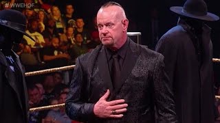 Undertaker WWE HOF Speech Video