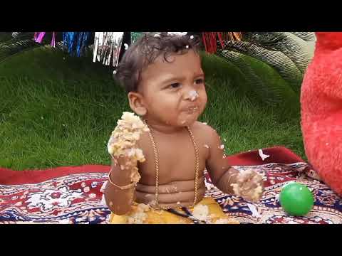 Mokshith cake smash part 2