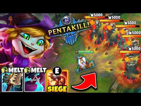 TRISTANA, BUT I DEMOLISH EVERY SINGLE ENEMY TURRET! (WRECKING BALL TRISTANA)