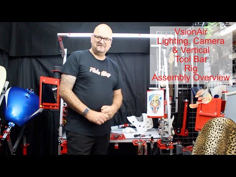 VsionAir Lighting, Camera & Vertical Tool Bar Rig Assembly