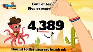 Round Numbers up to 10,000 to the Nearest Hundred | 4th Grade Math