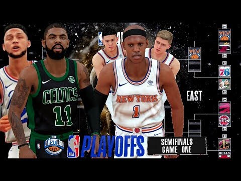 ROUND TWO OF THE PLAYOFFS AGAINST... | KNICKS MYGM (EP.57) (NBA 2K18 PS4)