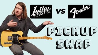 Video thumbnail for Fender Custom Shop Blackguard 50/51 vs. Lollar Special T Pickups: Telecaster Tone Showdown by Lightfoot FX