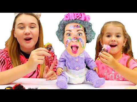 Ruby and Bonnie are dolls