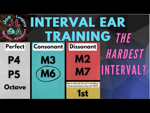 Ultimate Intervals 6 - How to Hear a Major 6th and Other Diatonic Intervals