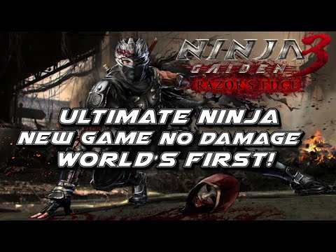 Ninja Gaiden 3: Razor's Edge (World's First Ultimate Ninja New Game No Damage Run)
