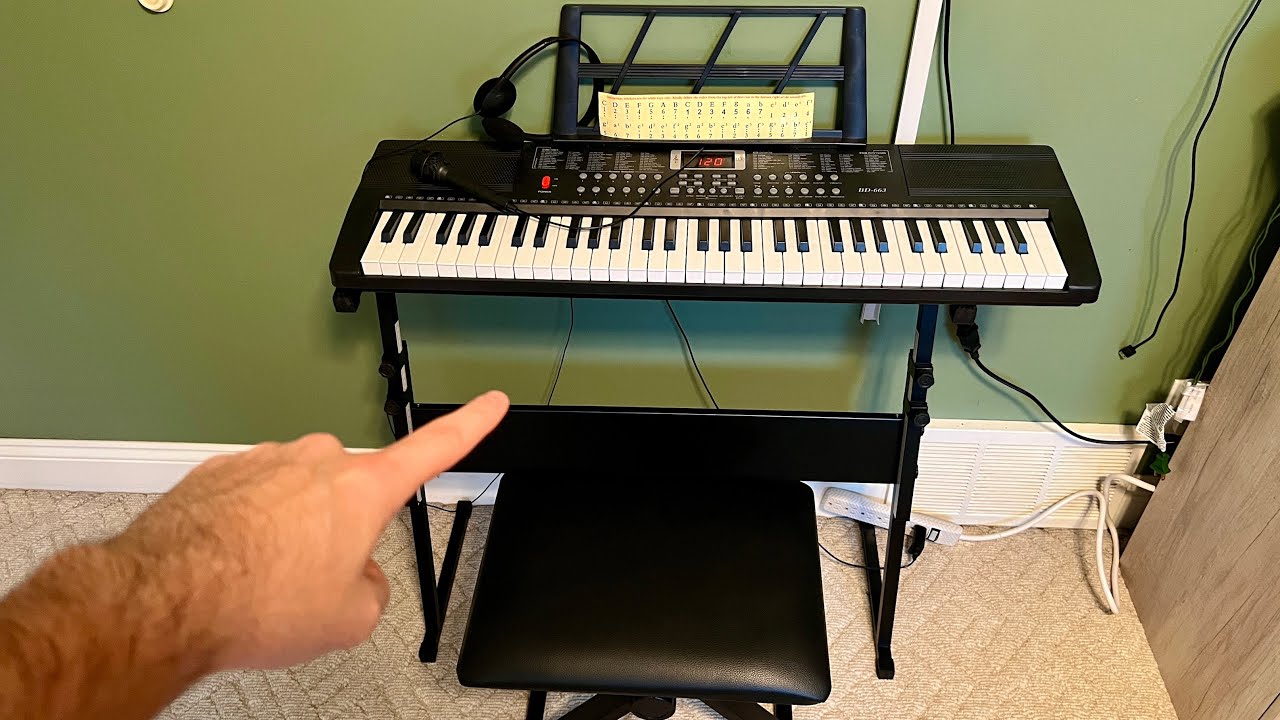 Keyboard Piano 61 Key Electric Piano Keyboard Review