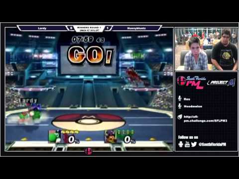 Smash @ Skyloft 10/2 - Winners Round 1 - Lardy (Yoshi) vs Hunnybluntz (C. Falcon)