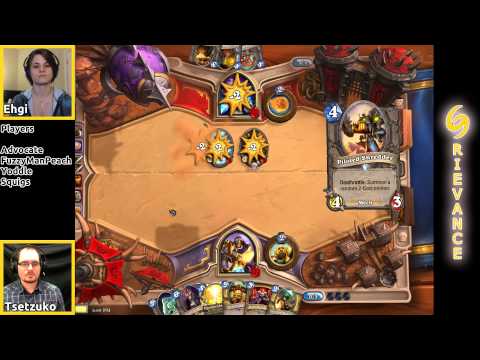GTGN Hearthstone Tournament: Yoddle vs Squigs - Final Round 1