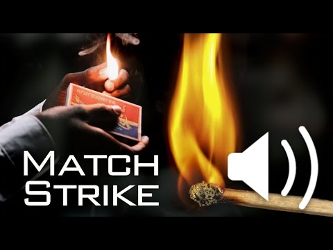 Match Strike / Lighting - Sound Effect