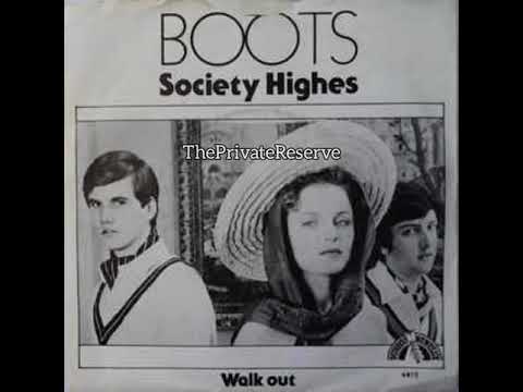 Society Highes ‎- Boots (A) 1983