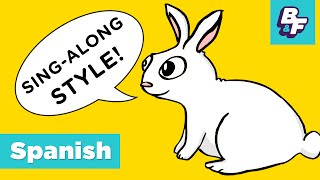 Beginning Spanish vocabulary song with BASHO & FRIENDS - El Pueblo