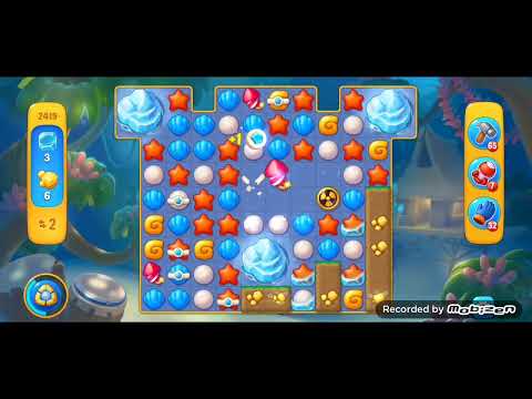 Fishdom Hard level 2419. NOboosters