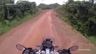 preview picture of video 'A moto dans la réserve de Phou Khao Khouay.'