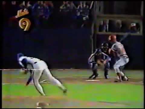 CIN@NYM: Bruce Berenyi strikes out Eric Davis (1985)