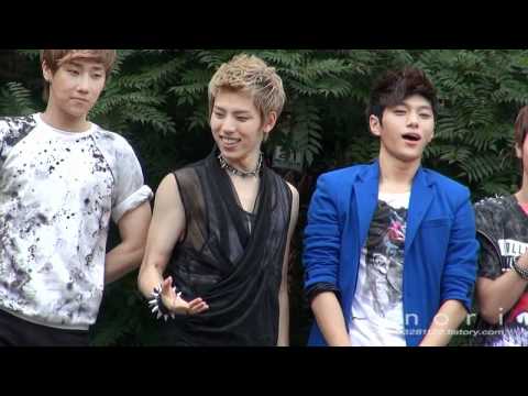 [FANCAM] 110724 Inkigayo fanmeet - Sunggyu, Dongwoo, Myungsoo