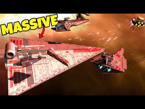 NEW Largest Ship in the REPUBLIC Fleet!? - Star Wars EAW: Fall of the Republic Mod S2E12
