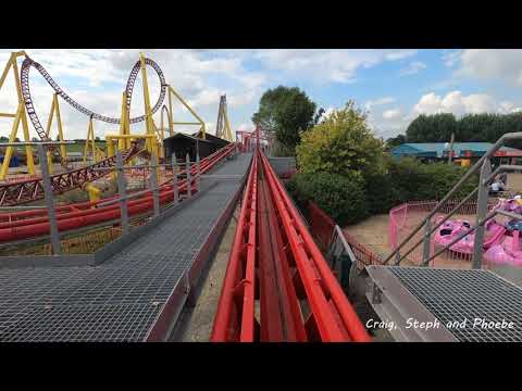 Velocity @ Flamingo Land | Front Row POV