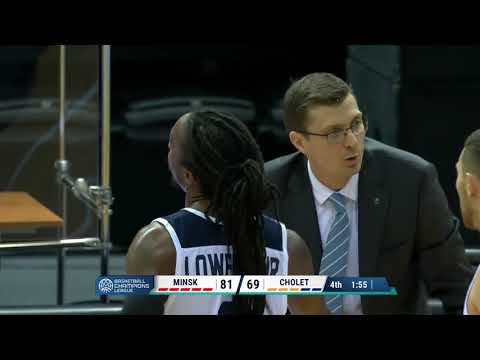 TC4 Tsmoki Minsk vs Cholet   Fake being fouled   Basketball Champions League